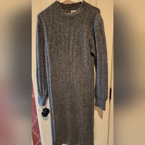 A New Day Grey Sweater Dress Size Small